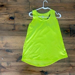 Green tank top